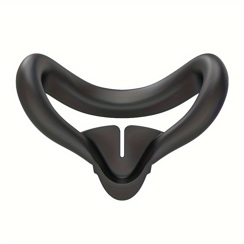 TEMU For 3 Vr High Silicone Face Mask, Anti-sweat, Anti-fall, Anti-scratch, Waterproof Face Protection Cover, Cleaned With Water, Enhance Gaming