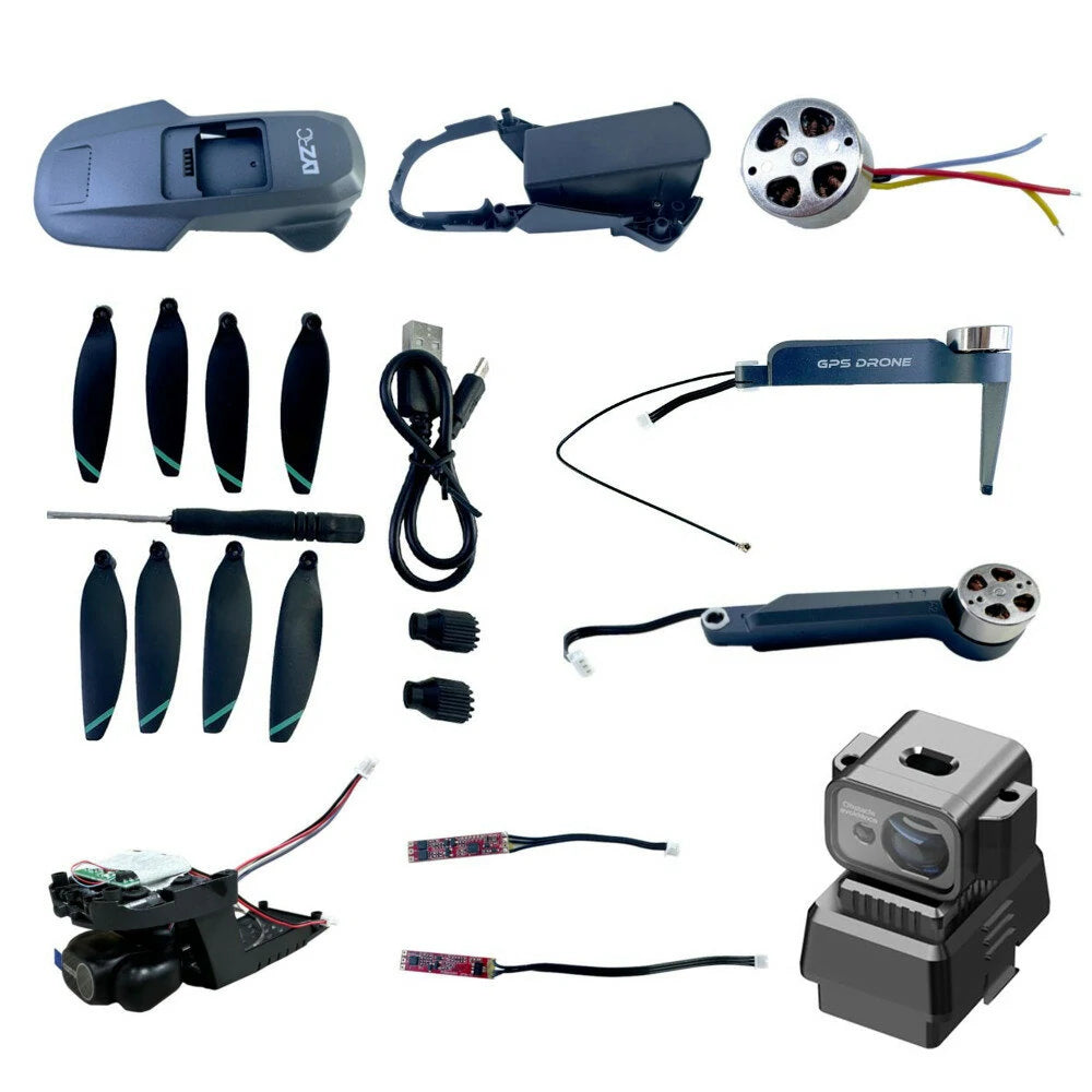 LYZRC L200 PRO MAX RC Drone Quadcopter Spare Parts Components Axis Arm-Propeller Blades-Receiver Board-Body Cover Shell-