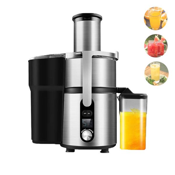 Centrifugal Juicer Mixer Machine Fruits Vegetables Juice Extractor Portable Mini Blender 1250W 5 Speeds For Kitchen Home