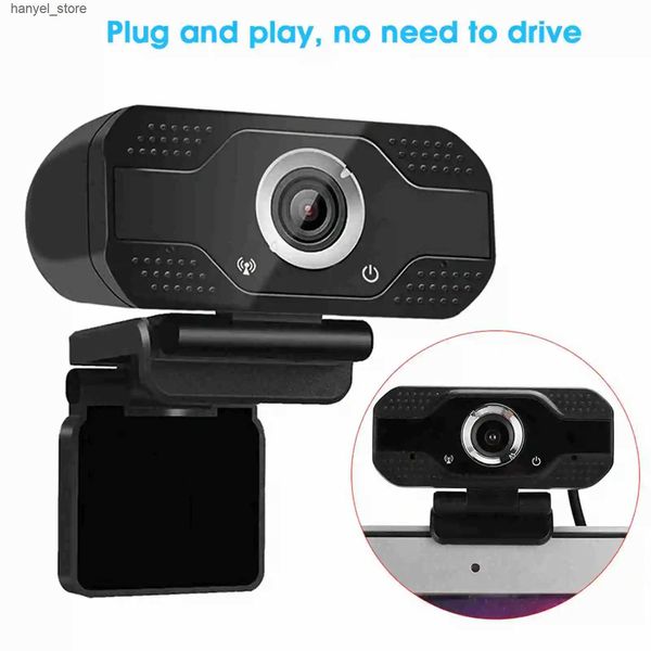 Webcams 1080P Desktop Computer Camera USB Online Class Webcam with Microphone Computer Camera Drive Camera USB Camera PC Webcam L240910