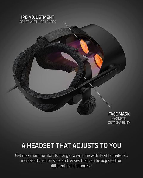 VR Headset Controller Adjustable Lenses Speakers Valve for Gaming Compatible SteamVR & Windows Mixed Reality for HP Reverb G2-G1