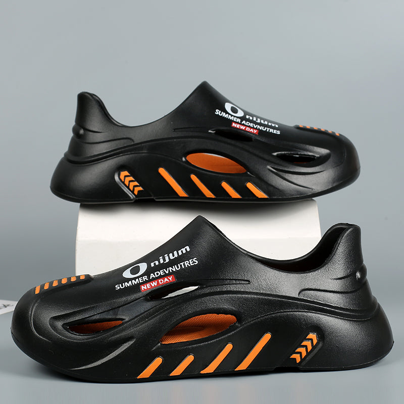 Fashion Men&#039;s Outdoor Sandals Slippers Beach Comfortable Slides Eva Soft Clogs Men Casual Shoes Water Shoes Men Beach Sandals