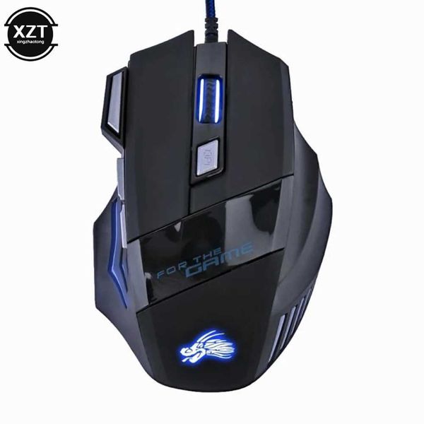 Professional Shenlong 7-button Gaming Mouse LED Optical USB Wired Mice for Pro Gamer High QualityLX241024