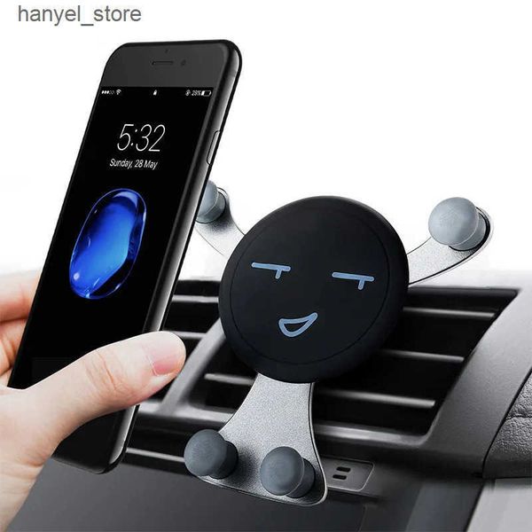 Phone Holders Car phone ventilation clip facial for 12 Pro Max L240910 L0910