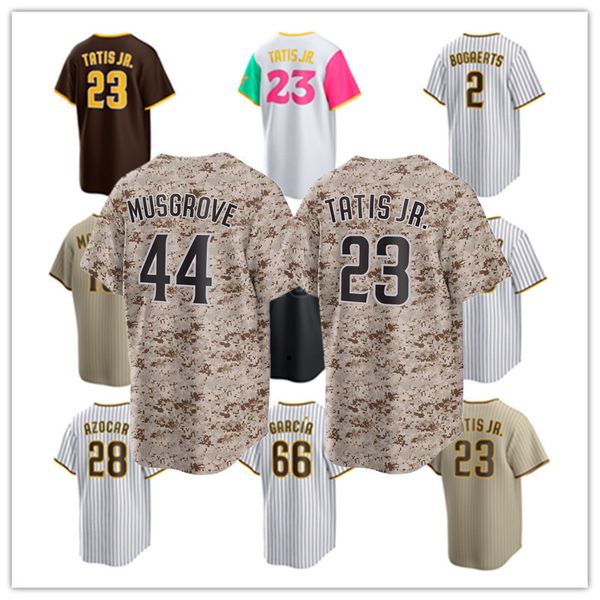 Custom Padres Baseball Jersey 84 Cease 10 Jurickson Profar 7 Ha-Seong Kim 44 Joe Musgrove 1 Yuki Matsui 23 Fernando Tatis Jr. 13 Manny Macha