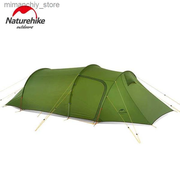 Tents and Shelters Naturehike Camping 3 Person Tent Waterproof Outdoor Ultralight Tents Glamping Backpacking 4 Season 2 Person Tent Hike Bea