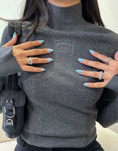 Designer Crochet Sweater Women Knitted Sweaters Luxury Jumpers Print Pullover Fall Winter Jumper Knitwear Ski Jacquard Letter Clothing CYD24