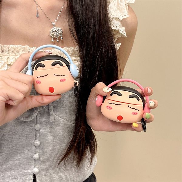 Fun Cartoon Cute New 1-2 Bluetooth Earphones Pro Protective Case 3 Suitable for Silicone Soft