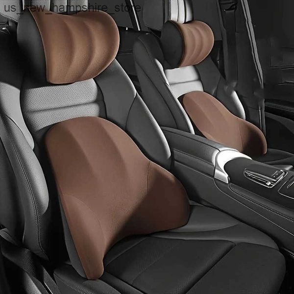 Seat Cushions Comfortable Car Headrest and Lumbar Support Cushion for Office Home Chairs - Relieve Back Pain and Improve Posture Accessories