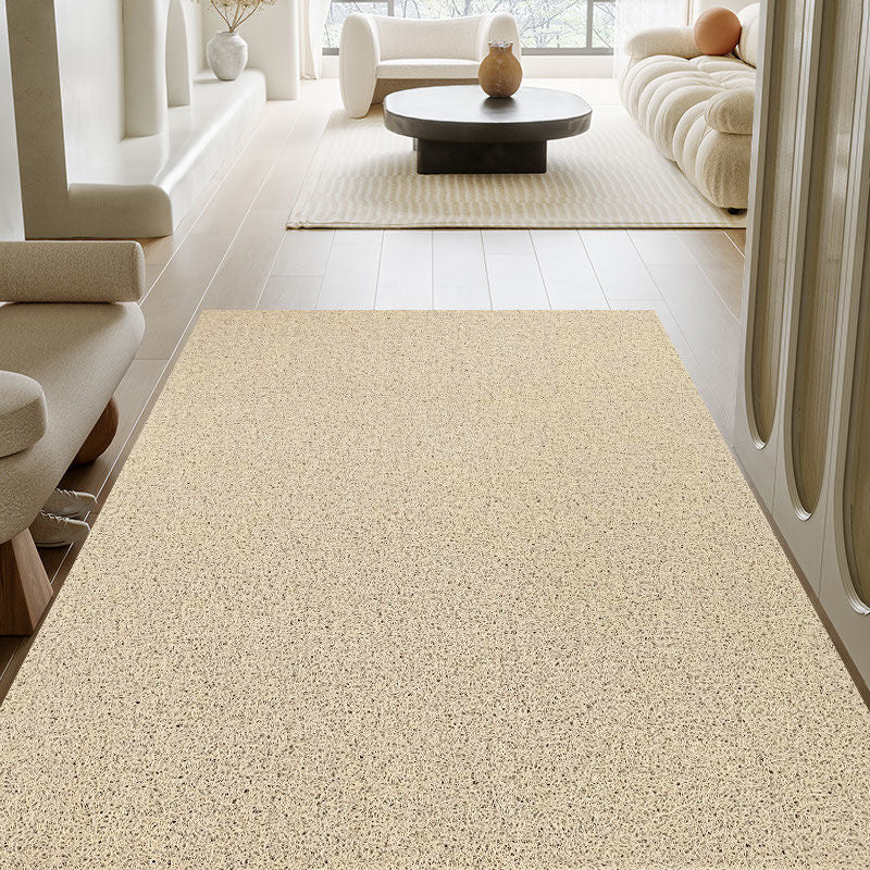 Simple Solid Color Silk Ring Floor Mat Door Dirt-resistant Anti-slip Mat Porch Entrance Floor Mat Wear-resistant Door Mat