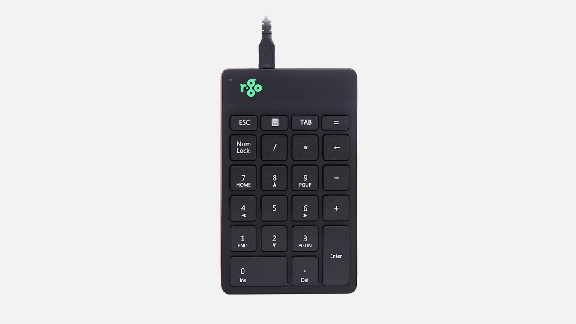 R-Go-Tools Number Pad with Break Indicator: Ergonomic Wired
