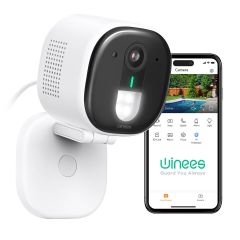 AiDot Winees M3 Plus 2K 4MP Outdoor Security Camera with 4CCT Spotlight