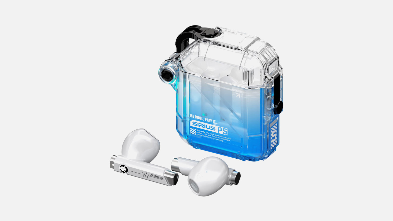GravaStar Sirius P5 Earbuds Crystal