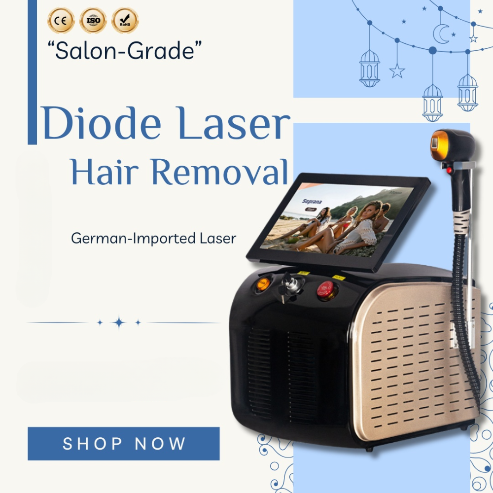 3500w 808NM Diode Laser Hair Removal Machine 3 Wavelengths Painless Permanent Device Suitable for home and beauty salon