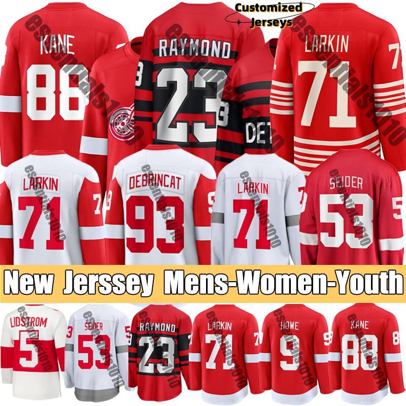 #88 Patrick Stadium Wingss hockey Jerseys Series Raymond Jerseys Kanes Red Tarasenko Jersey Larkins LucasC Vladimir Stadium Series Detroit Hockey Je