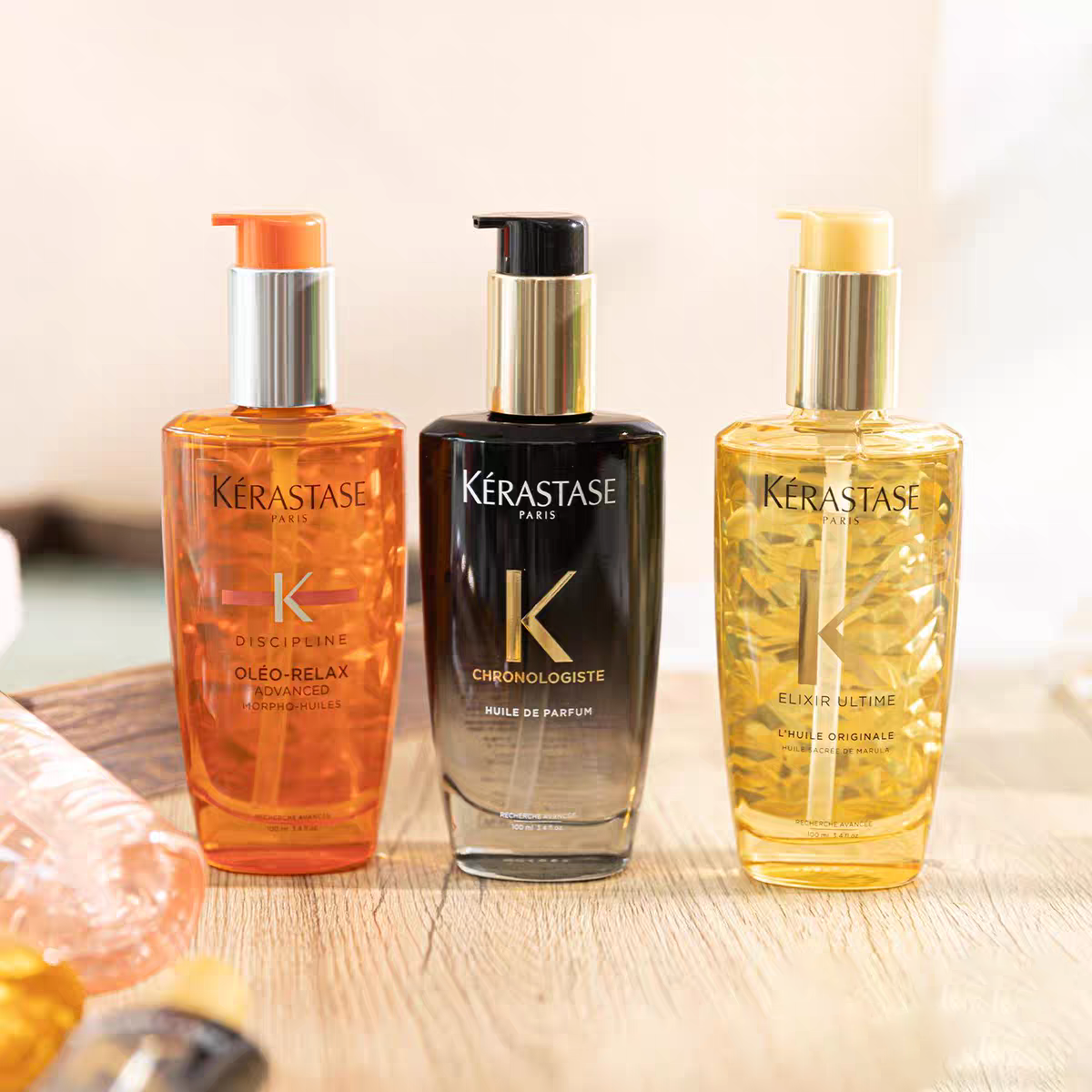 KERASTASE Hair Care Repair Moisturizing Smooth Hair 100ml Essential Oil Serum High Quality Fast Shipping