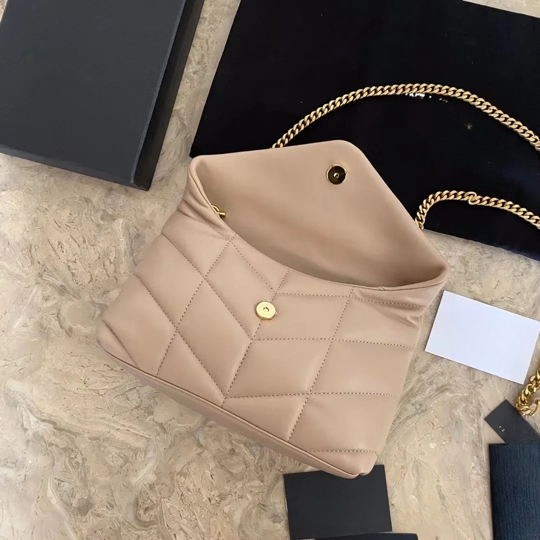 19A Designer Crossbody Bag Luxury Flap Shoulder Bag Classic Messenger Bag Fashion Chain Handbag in Italian Lambskin with 18K plated hardware