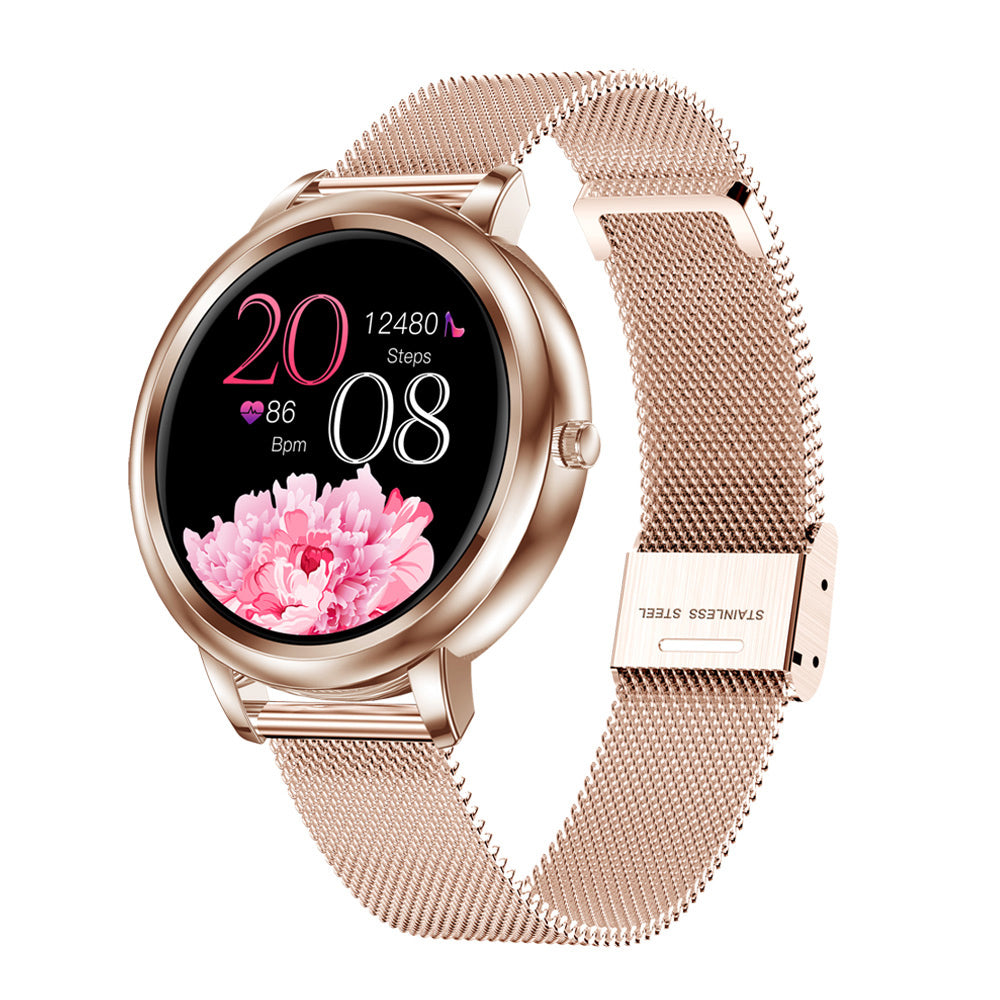 Smart Watch 2020 Full Touch Screen 39mm diameter Women Smartwatch for Women And Girls Compatible With Android and IOS