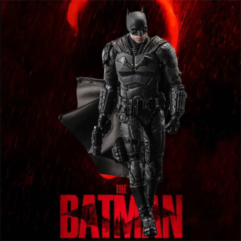 Fondjoy DC Figure Series New Batman Model No Real Head Sculpt 1-9 Scale New Batman movie characters Action Figures Collect Ornaments Boy Birthday Gi