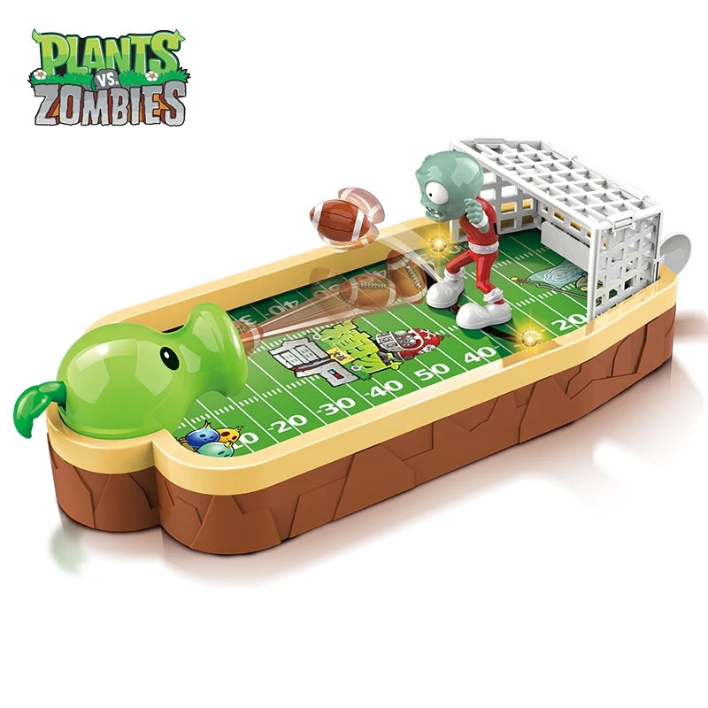 Plants Vs Zombies Competitive Battle Series Children&#039;s Table Football Game Character Ornaments Interactive Game for Kid Boy Gift