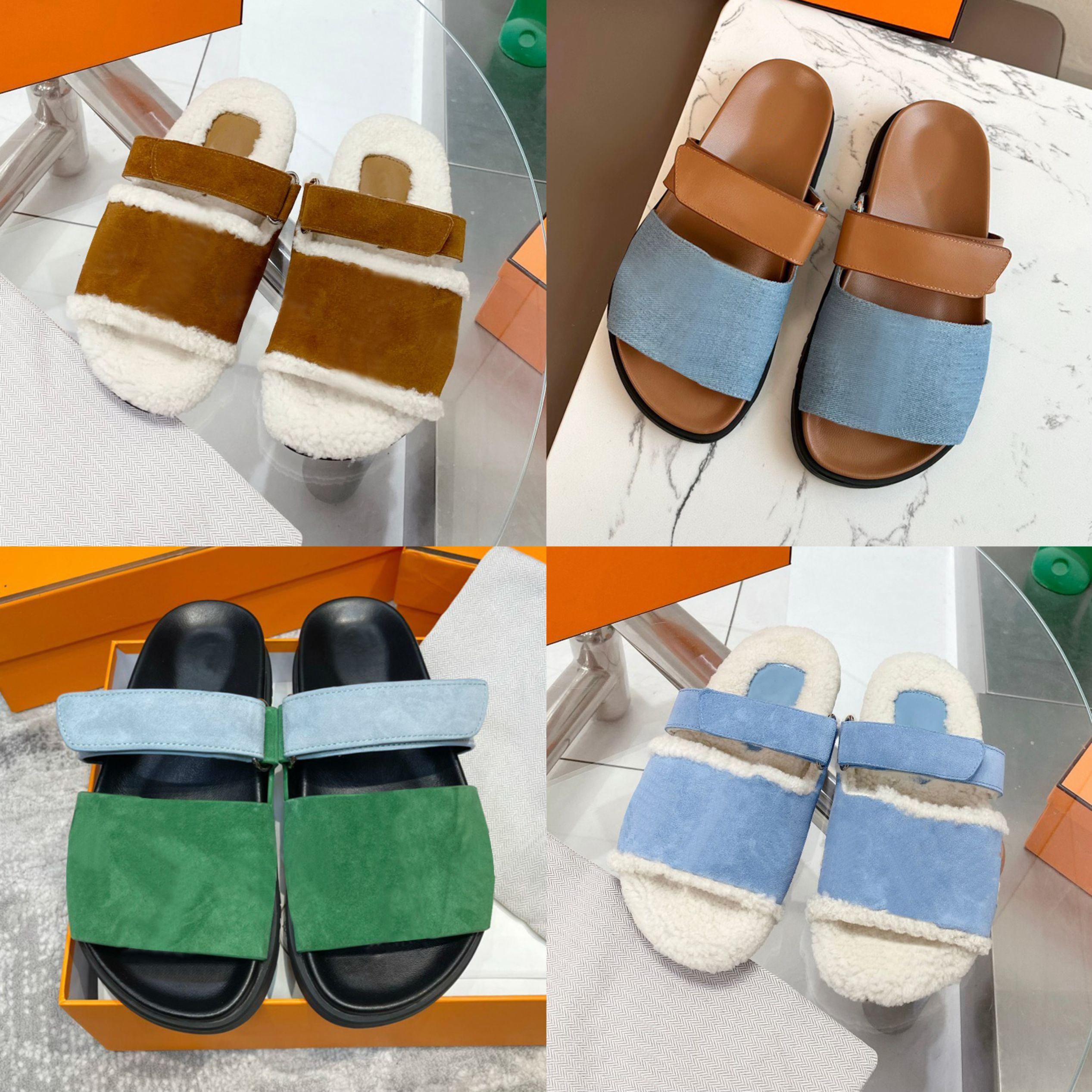 shoes designer sandals slippers women slippers casual woman slippers black green chaussure luxury sliders shoes bottom flip flops casual beach sanda