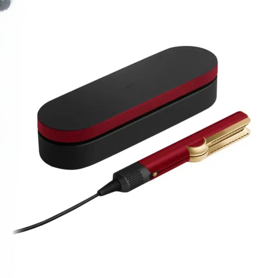 son wearing DS Sen HT01 straightener home cross-border hair dryer and straightening 2-in-1