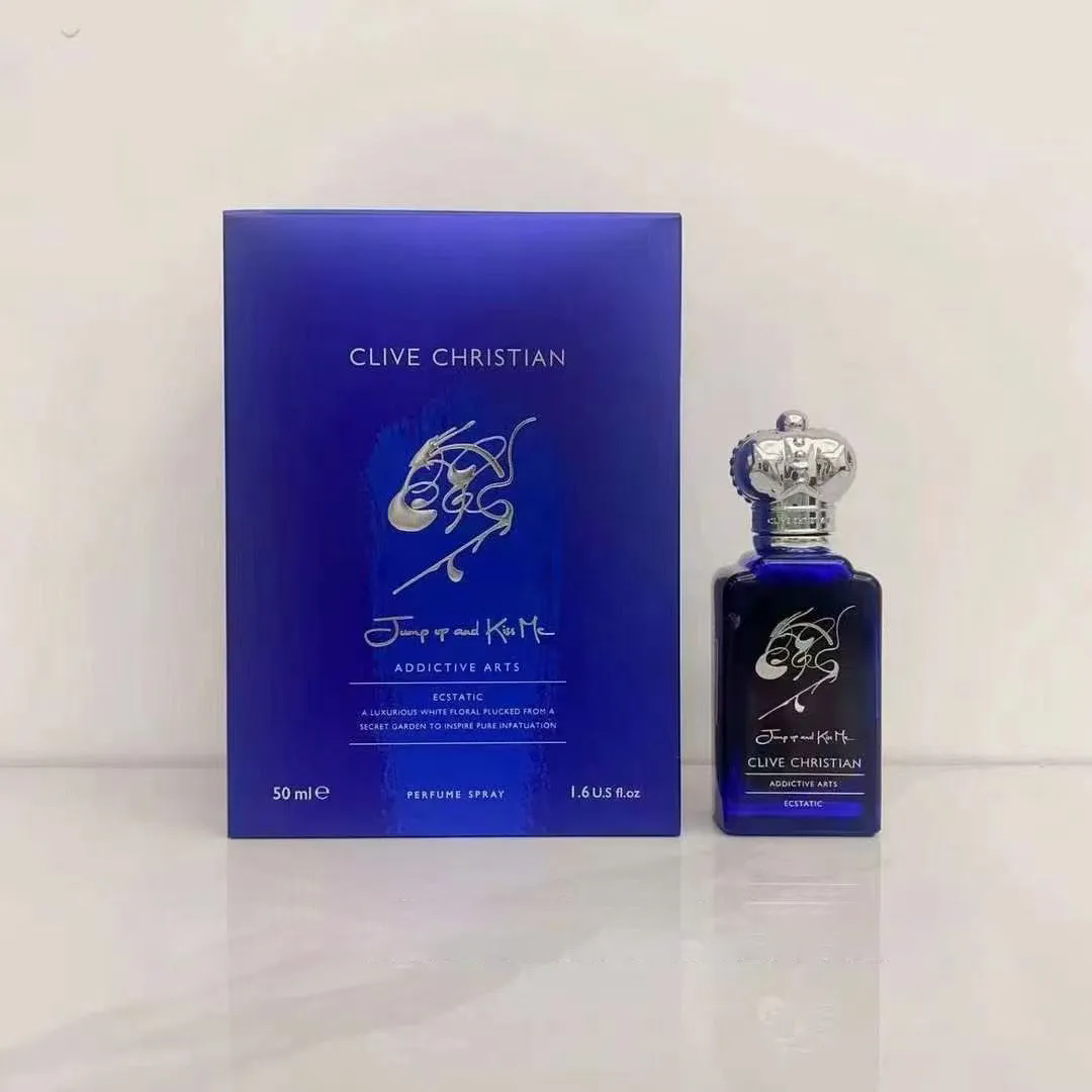 Women Man Perfume Clive Christian Jump Up And Kiss Me Ecstatic Crab Apple Blossom Matsukita Floral Fragrance 50ml Long Lasting Smell Women Cologne F