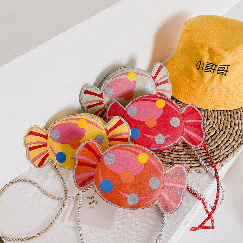 Girl Coin Purse Handbag Children Wallet Small Coin Box Bag Cute candy Kid Money Bag Baby Shoulder Bag RN8128