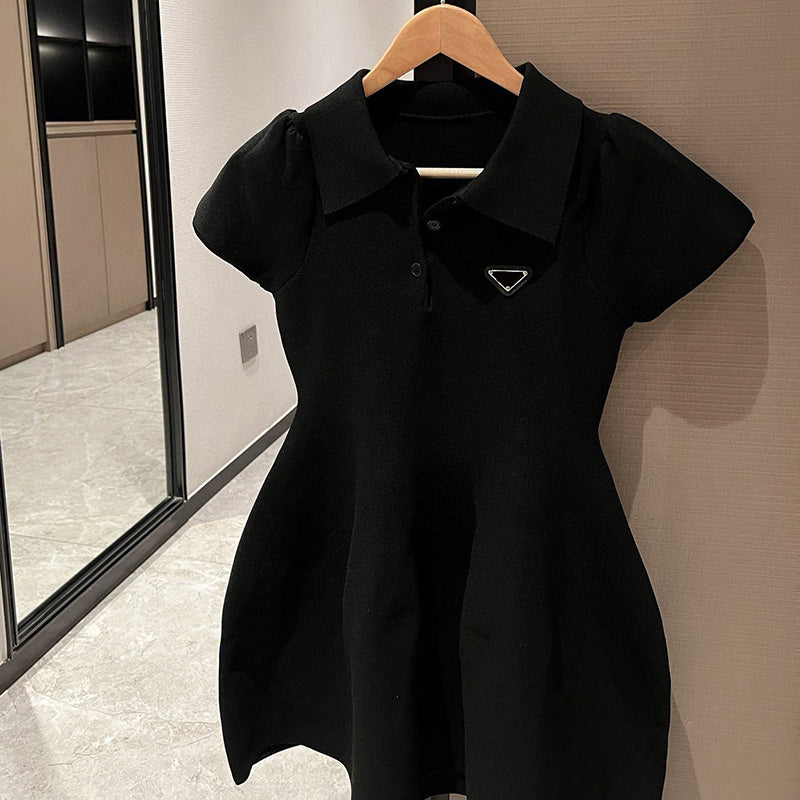 Designer Dresses For Women Summer Luxury Dress Elegant P Short Sleeve Dress Women A Line Dress With Short Sleeves -15 Knitting Dresses DZD2508043