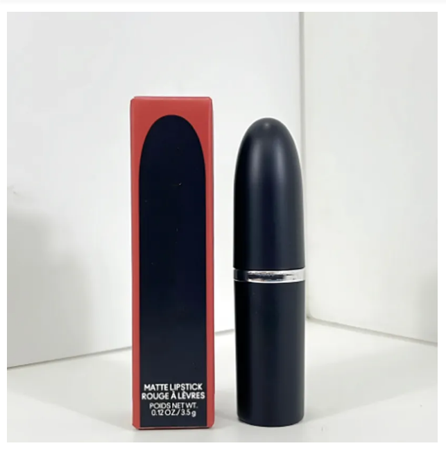 new Makeup Lipstick Gloss Top Quality Macximal Aluminum Tube Nude Lipstick marrakesh lady danger Honey Love Sugar Dada Matt Lipstick 3.5g