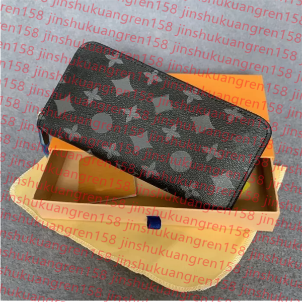 fashion Clutch Bag 2023 Women Coin Purses M60697 Emilie long wallet men Purse holders 4 credit card slots Designer button Man Wallets cardholder key