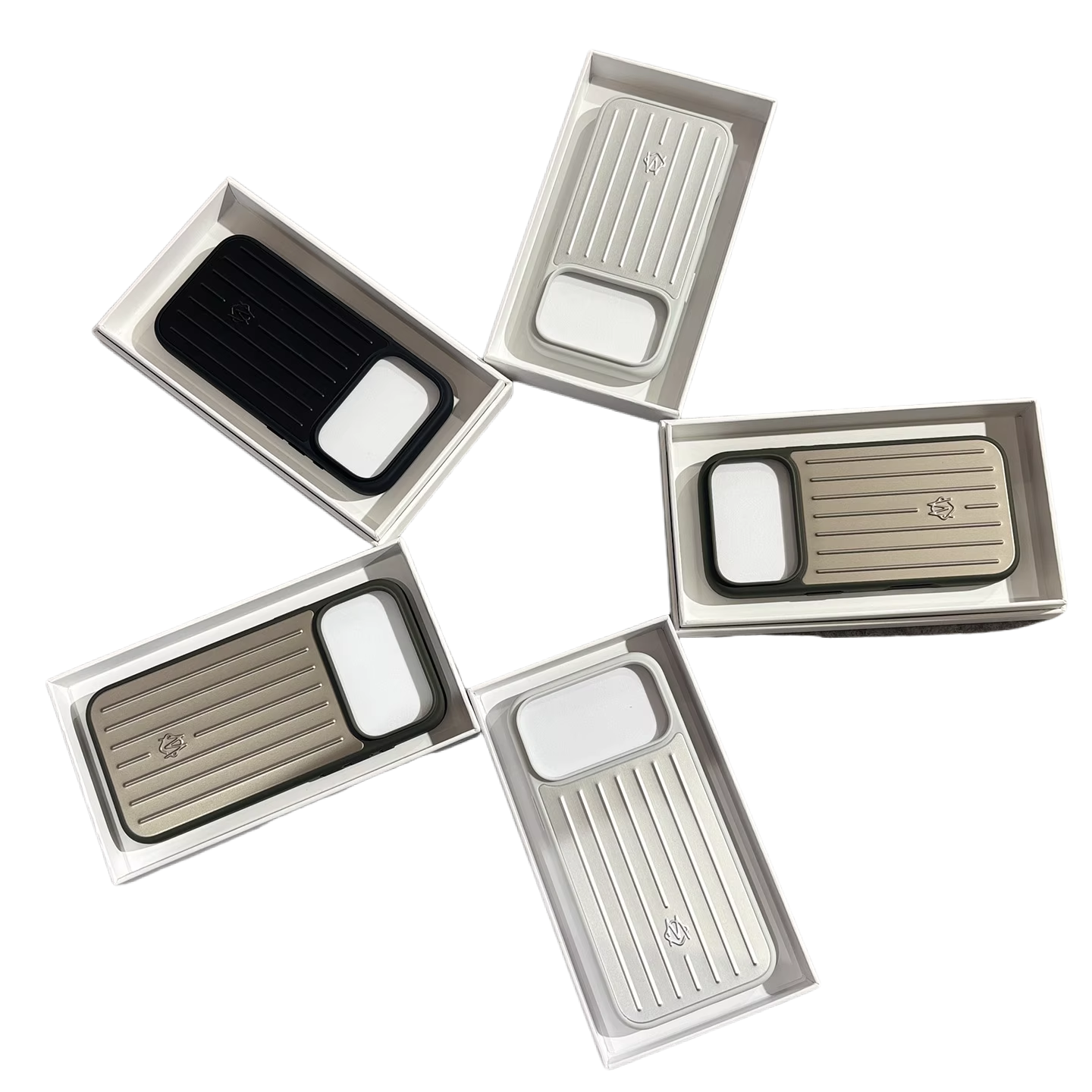 Suitable for Apple 17promax mobile phone case aluminum magnesium alloy polycarbonate mobile phone case protective cover 17 green purple black suppor