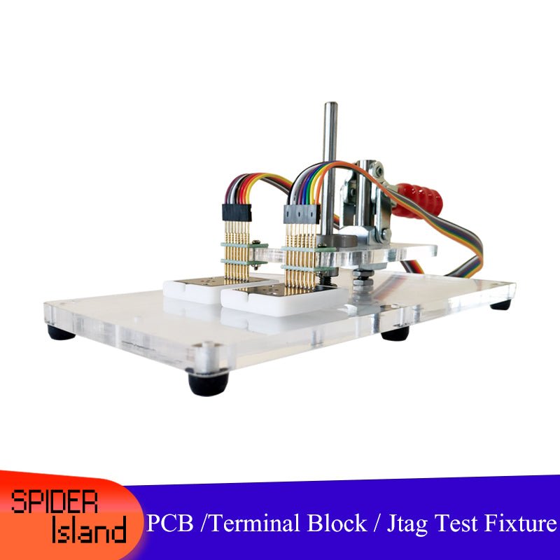 PCB - Terminal Block - Test Rack Fixture Jig Tooling Fixture Clip Probe 2.54mm JTAG PCB Test Jig