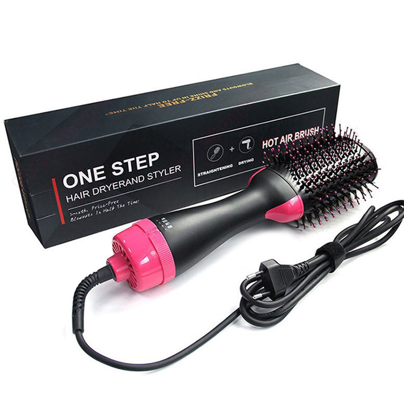 New 3 in 1 Multifunctional Hair Dryer Volumizer Rotating Hot Hair Brush Curler Roller Rotate Styler Comb Styling Curling IronNew