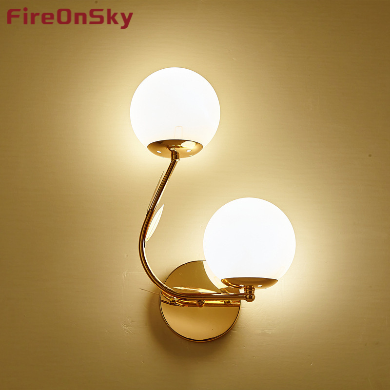 The new bedside wall lamp is a simple and modern led background light for the bedroom and living room- 116 QJ