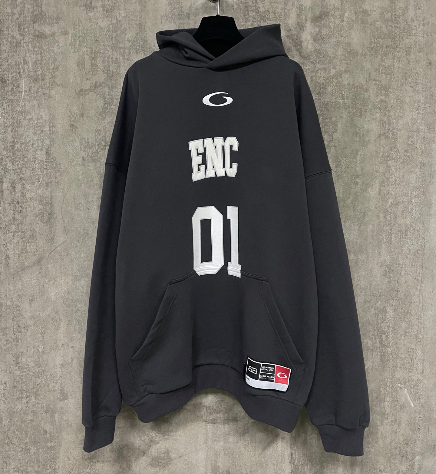 Men&#039;s Plus Size Hoodies & Sweatshirts in autumn - winter 2025 acquard knitting machine e Custom jnlarged detail crew neck cotton et42