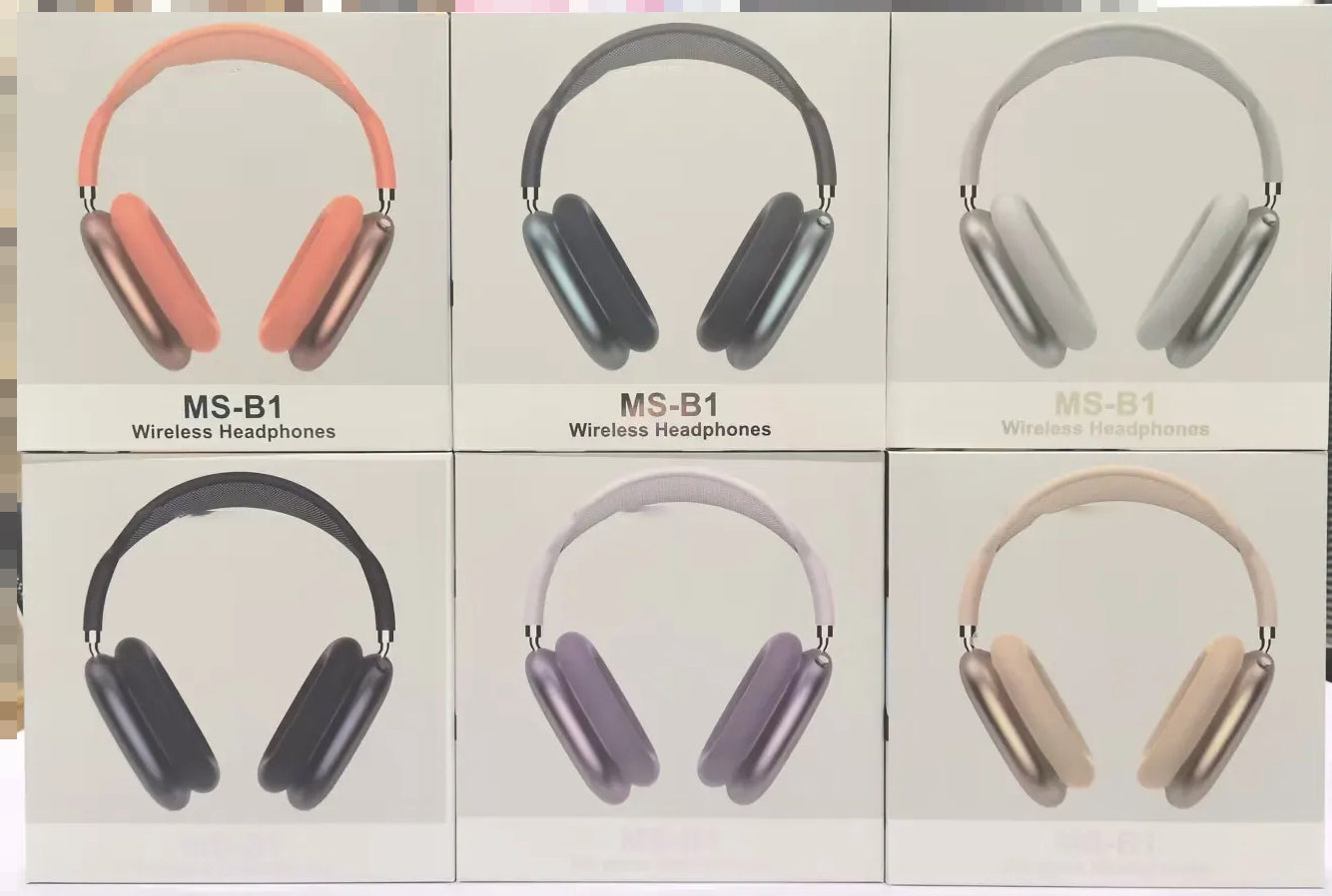 MS-B1 Max Pro Headphones Wireless Earphones Bluetooth headphones Stereo HIFI Super Bass Headset Magic Recorder headband headset