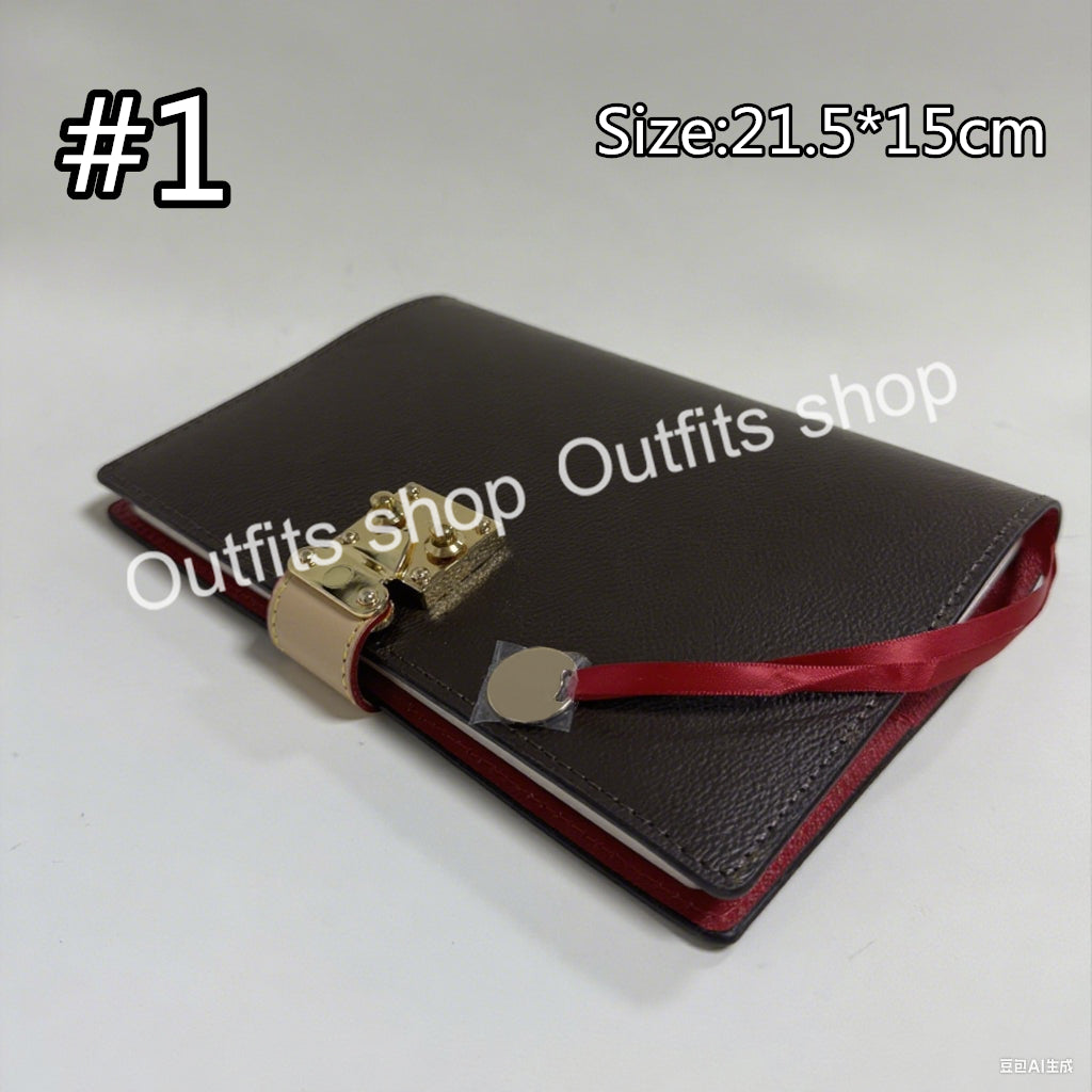 Notebooks Classic Luxury Book Journal for Women-Men Designer Fashion Style Size 21.5x15cm A5 Paper Sizes