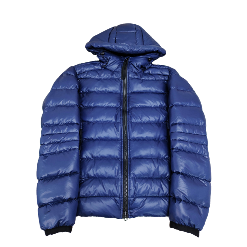 High quality brand mens gooses puffer jacket parkas Crofton Hoody Channel Fill Thin Embroidered badge down jacket CA-004