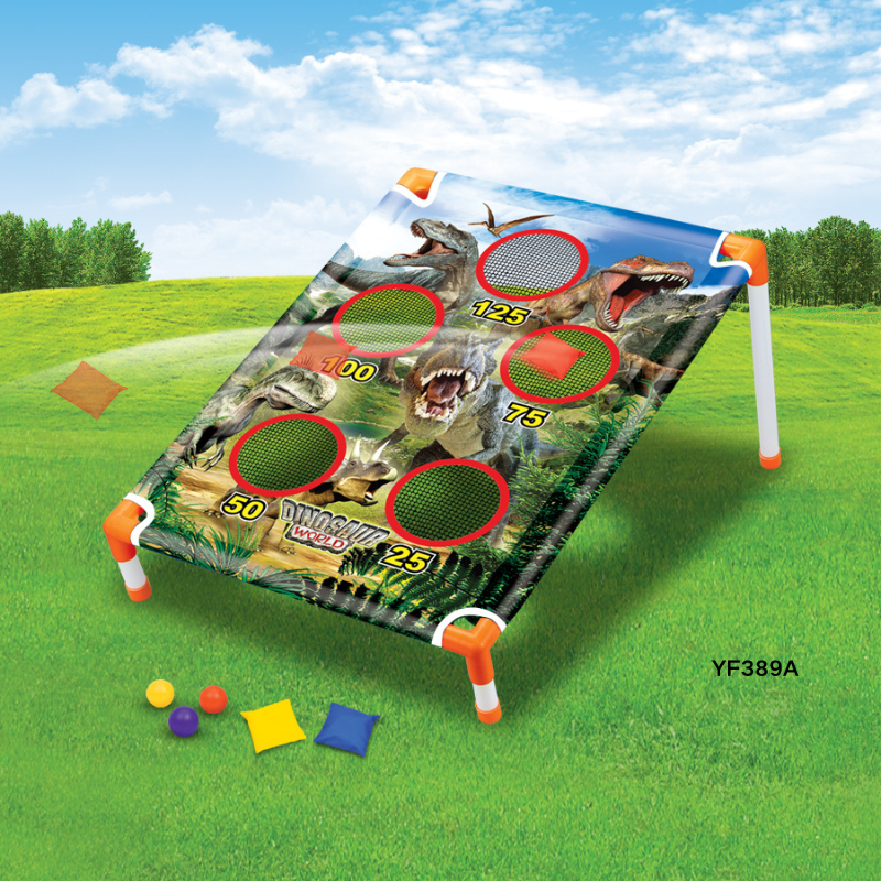 Educational Toy Box: Interactive Playset Featuring Safe Flying Object Toss Games