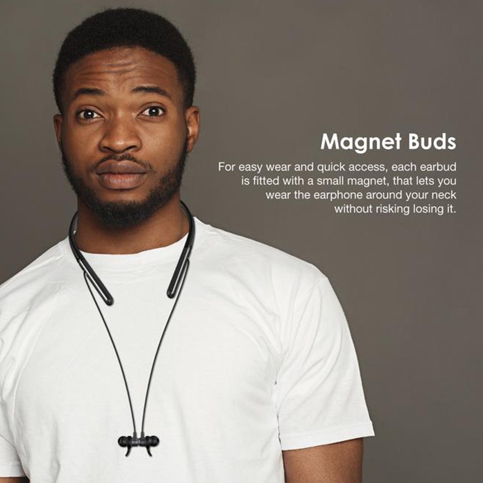 Original Oraimo OEB-E75D Necklace 3 Lite Neckband Wireless Headphones Waterproof In-ear Sports Gaming Headset Magnetic Earbuds