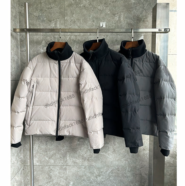 New Style Winter Men Designer Down Jacket Wool fords Parka Outerwear CANADA Puffer jacket Warm Outdoor Coat Wind Waterproof Stand Collar Doudoune Si