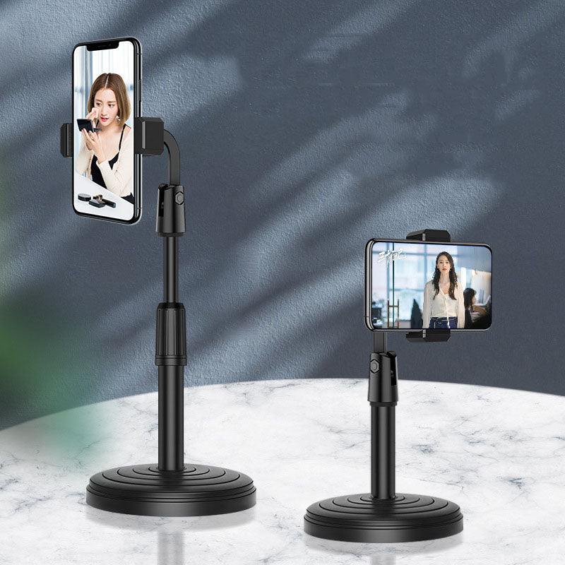 Multi-functional Retractable Mobile Phone Stand For Live Broadcast Desk Table Clip Bracket Table Mount Cell Phone Support Holder