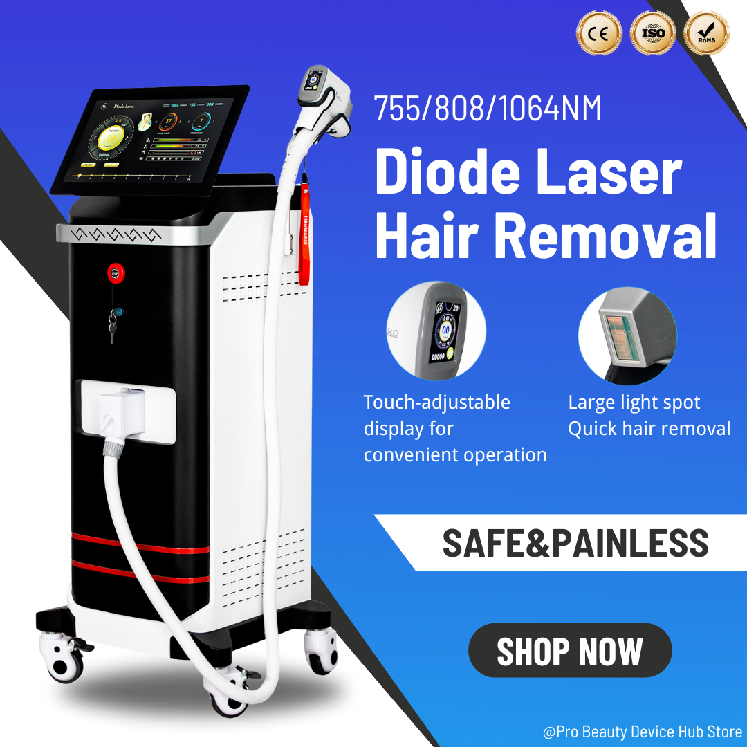 Factory Direct Diode Laser Hair Removal Multi-wavelength Ice Titanium High Power Permanent Painless Epilator OEM ODM