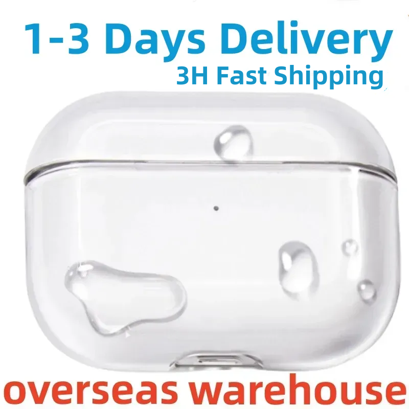 US Warehouse Stock For Apple Airpods Pro 2 Air pods Pro 2 3 Earphones 2nd Headphone Accessories Silicone Protective Case Apple Wireless Charging Box