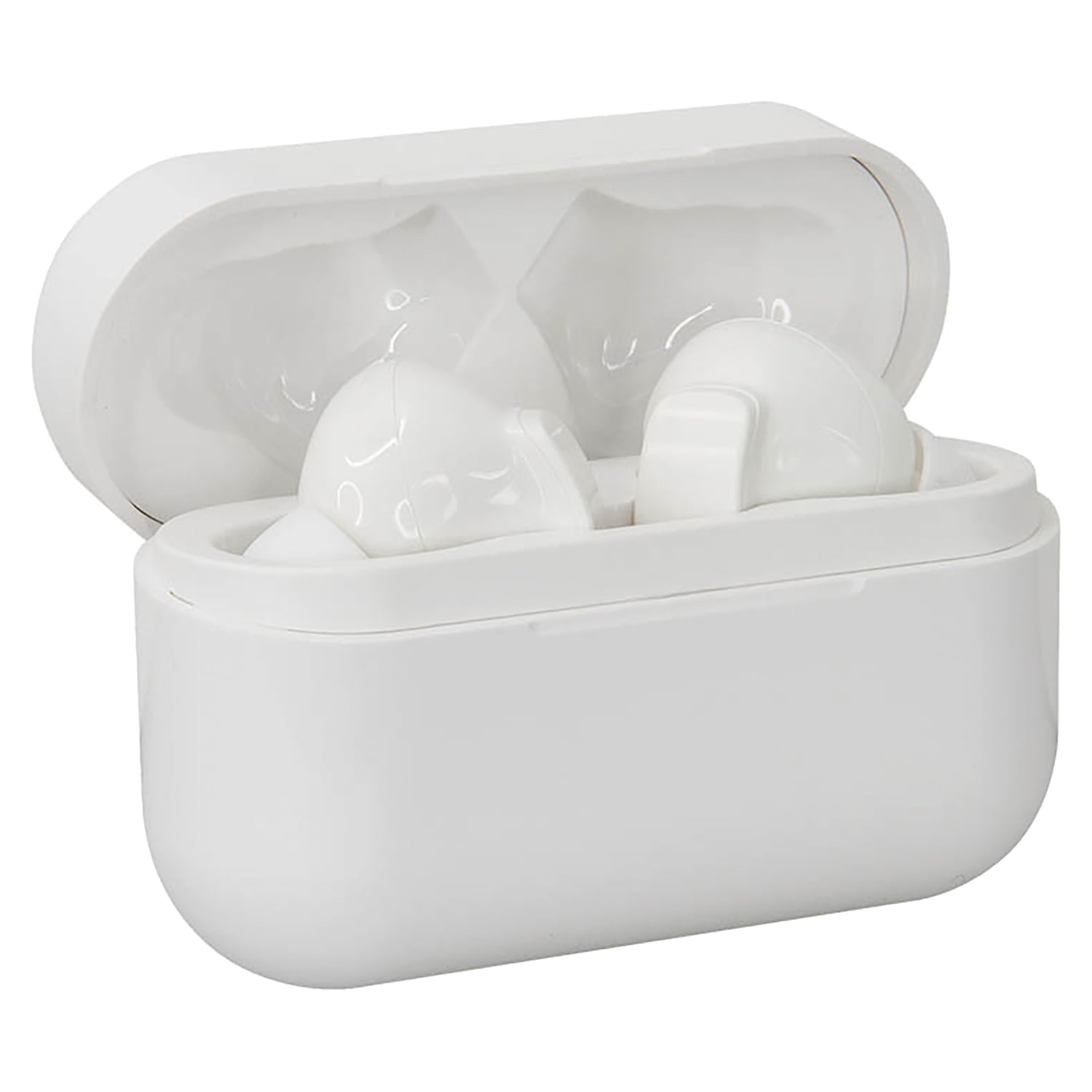 iLive IAEBT411W In-Ear Active Noise Canceling Truly Wire Free Stereo Bluetooth Earphones with Microphones and Charging Case