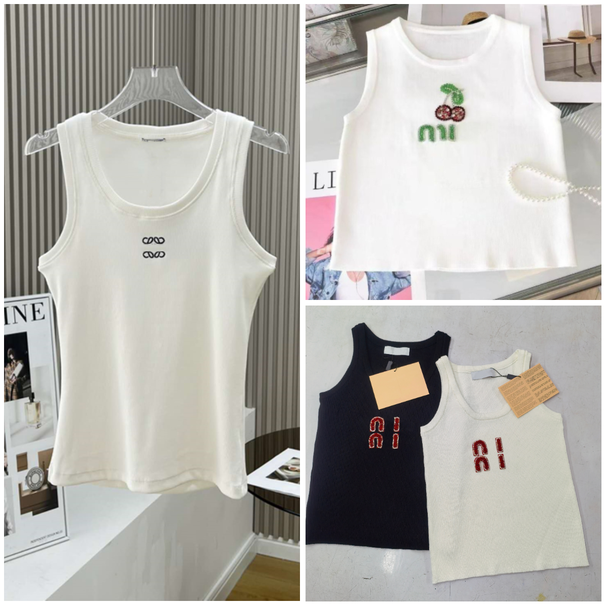 designer tank top clothes women designer knitting vest high quality t shirts designer shirt women summer tops women apparel fashion top chest letter