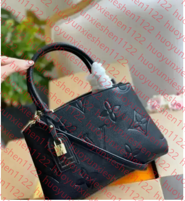 Fashion Leather Women&#039;s Bags PETIE PALAIS Designer Shoulder Handbag Letters Embossed Leather Crossbody Womens Shopping bag Luxury Palace bag Sh