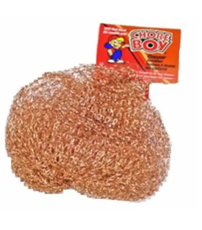 Spot trading Royal wholesale price 36pcs chore boy per box Wire copper Wool Ball Dishwashing Cleaning Equipments Wool Home Kitchen Utensils Supplies