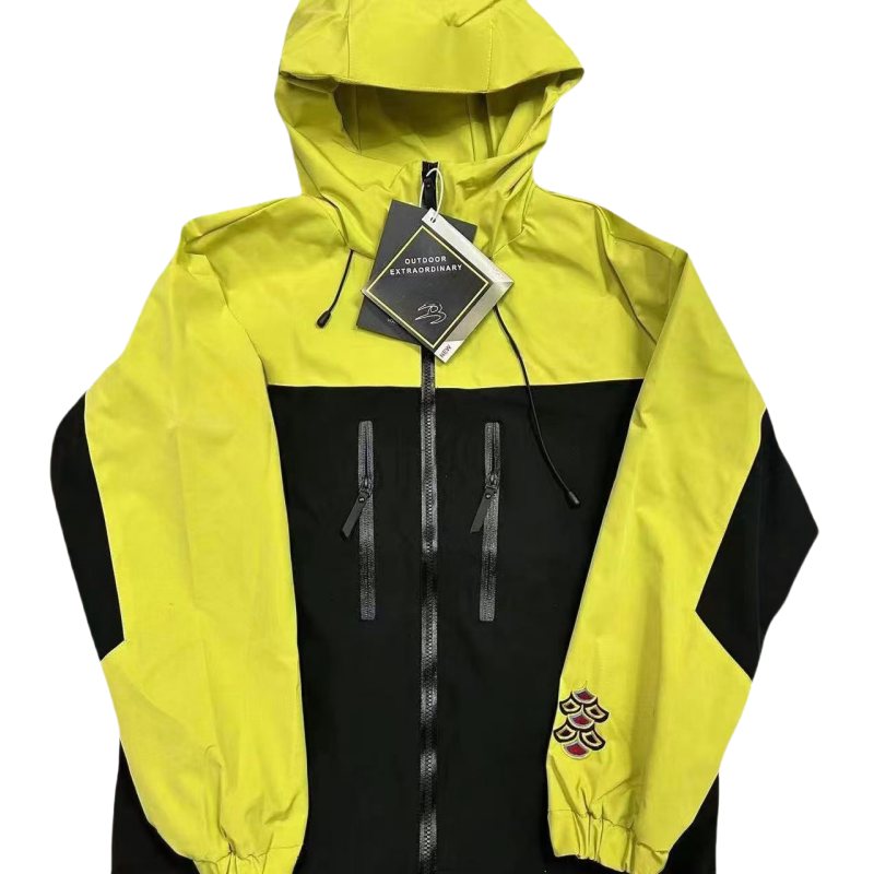 ARC men designer storm jacket clip lightweight waterproof and breathable hooded coats outerwear women outdoor cardigan versatile top tidal flow desi